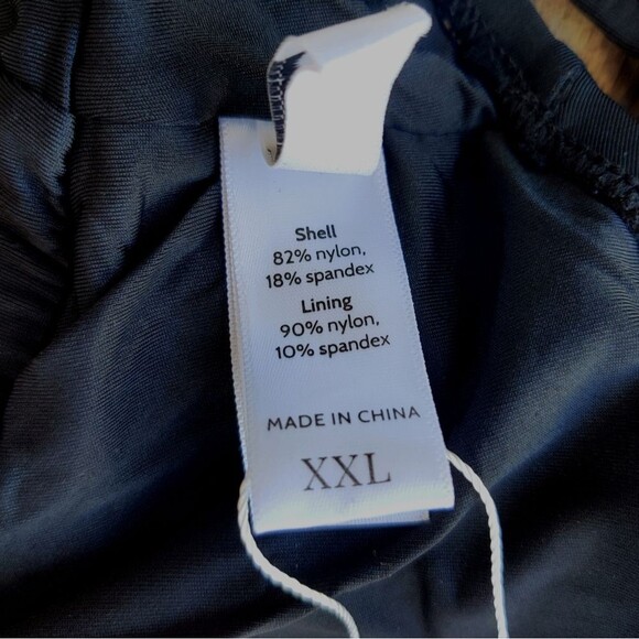 Andie Black Mykonos Swimsuit Size XXL One Piece Deep Plunge New With Tags - Picture 12 of 13